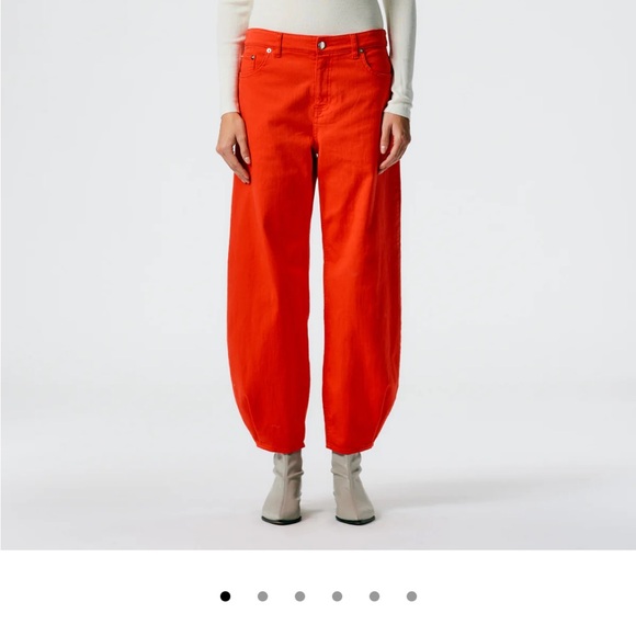 Tibi Denim - Garment Washed Twill Brancusi Jean - Regular